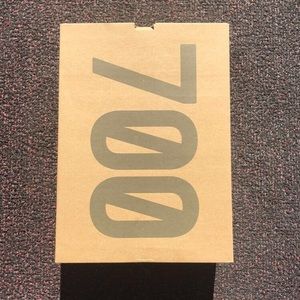 Yeezy 700 Boost Size 9 1/2 BOX ONLY